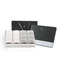 竹印象 雅格四件套 雅格毛巾4条装 zyx-03045 3套/组 按组销售 颜色随机