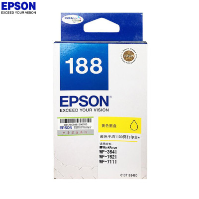 爱普生(EPSON) T1884 黄色墨盒