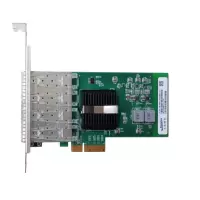 Femrice FM-NHI350AM4-F4 单模模块千兆四口光纤网卡PCI-E X4有线网卡 含单模模块