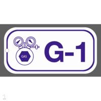 京苏 BS-ES011 能源识别点挂牌-气压能 G1,38*76mm,1mm工程塑料,2个/包(包装数量 2个)