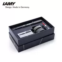 LAMY 凌美 商务礼盒套装 LX系列深空灰色EF笔尖墨水笔 钢笔 57EF 0.5mm
