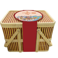 嘉庆斋 巡味江南（竹篮） 1890g