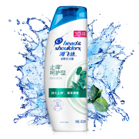 海飞丝(Head & Shoulders)洗发水止痒呵护400ml 持久去屑止痒清爽 12瓶装