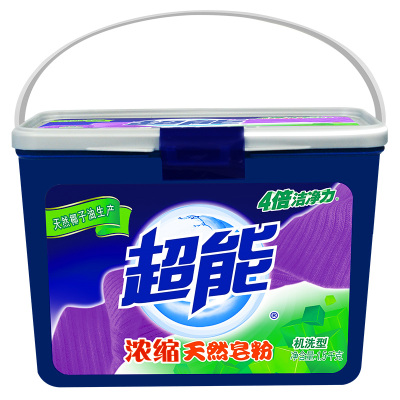 自营 新品 超能 浓缩皂粉/洗衣粉 1.5kg