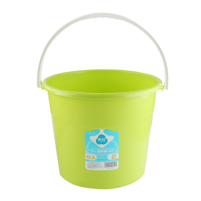 自营 新品 茶花 0207 通用家务塑料桶31CM 12.2L 颜色随机