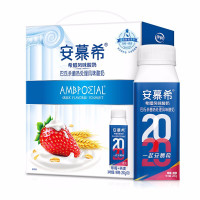 伊利 安慕希草莓燕麦希腊风味酸奶 200g*10盒
