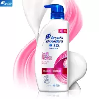 海飞丝洗发水丝质柔滑750ml 持久去屑清洁止痒清爽柔顺 清香型 男士女士通用 12瓶装