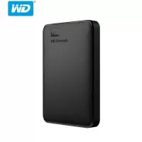 西部数据(WD)1TB USB 3.0 移动硬盘Elements 新元素系列2.5英寸(稳定耐用)WDBUZG0010B
