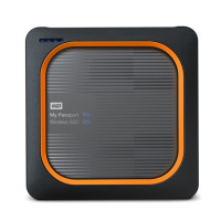 西部数据 WD 2T USB3.0移动固态硬盘My Passport Wireless无线WIFI