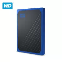 西部数据(WD)1TB USB3.0移动硬盘My Passport Go钴蓝色 500G WDBMCG5000ABT