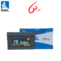 风帆(sail) 蓄电池6-QW-54 桑塔纳/切诺基/捷达/高尔/红旗/奥迪100 汽车电瓶不收旧电池配送上门安装