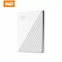 西部数据(WD)2TB USB3.0移动硬盘My Passport随行版 2.5英寸 白色 WDBYVG0020BWT