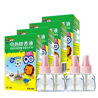 超威贝贝健蚊香液 电热驱蚊液灭蚊防蚊液水儿童婴幼儿 贝贝健补充液4瓶[360晚](4瓶液)