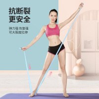 多德士瑜伽弹力带仰卧起坐拉力绳健身器材家用减肚子瘦腰弹力绳 蓝色