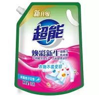 自营 新品 超能 双离子洗衣液(焕彩新生) 1kg/袋装