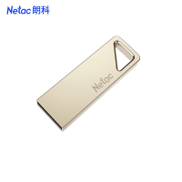 朗科(Netac) U326 32GB USB2.0 U盘 珍珠镍色 全盘加密金属防水U盘