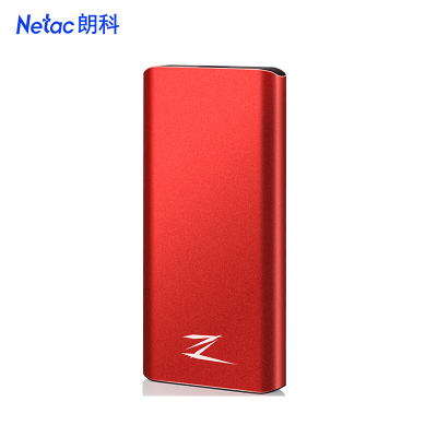 朗科Z8朗科(Netac)2TB Type-c USB3.1移动硬盘 固态(PSSD)Z8超金属系列 读速高达500MB