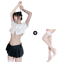 浅眸9228性感情趣内衣超骚大码女仆制服床上诱惑衣服火辣服装透明睡衣挑逗激情套装女古代青楼免脱兔女郎猫女郎秘书空姐护士骚