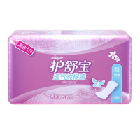 护舒宝(Whisper) 透气纯棉感卫生护垫 淡香 40片/包 24包装