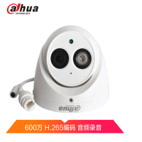 大华 (alhua) 网络摄像机 DH-IPC-HDW2433DT-A 24星光系列400万像素单灯音频海螺