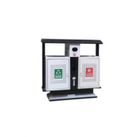 分类垃圾桶 镀锌板 100*36*100