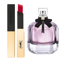 [国内专柜版]圣罗兰反转巴黎浓香EDP50ML+小金条#21复古正红色2.2g