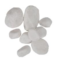 [砳石]白色鹅卵石 25kg装 偏远地区不发