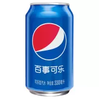 百事可乐 Pepsi 碳酸饮料 330ml*6听 (新老包装随机发货)
