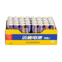 双鹿 5号碳性电池 R6/AA电池40粒盒装