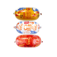 双汇火腿肠 Q趣香辣风味、蘑菇风味、孜然风味混搭装 80g*18个