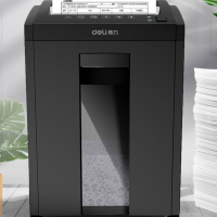 得力碎纸机办公室大型文件碎纸机商用大功率电动静音碎纸机电动文件粉碎机