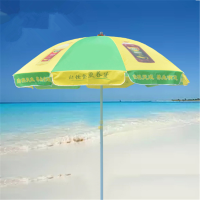 户外大太阳伞防晒沙滩伞摆摊伞遮阳伞(不含底座)