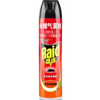 雷达(Raid)杀蟑气雾剂600ml*1瓶装驱杀蟑螂杀虫剂驱蟑用品天然柑橘香室内用品柑橘香室内常见昆虫苍蝇蚂蚁杀虫剂