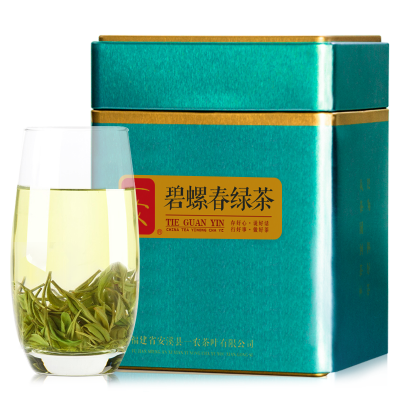 一农一级碧螺春125g/罐 绿茶茶叶办公自用茶方罐