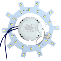 led灯盘吸顶灯灯管节能灯条改装贴片12W白光6500K