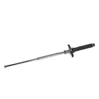 丛林狐 二代伸缩防身甩棍 户外自卫防身武器用品伸缩棍安保器材三节甩棍