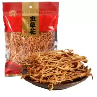 绿帝 蛹虫草食用菌孢子头大 煲汤食材 虫草花138g