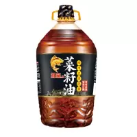 金龙鱼 鲤鱼牌 食用油 四川菜籽油 非转基因 压榨 正宗原香菜籽油 5L/瓶