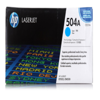 惠普 CE251A 硒鼓(适用CP3525/3525n/3525dn) 青 504A