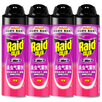 雷达(RADO)杀虫剂气雾剂喷雾清香型家用灭蟑螂杀小飞虫蟑螂蚂蚁蚊子苍蝇4瓶