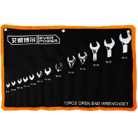 艾威博尔(EVER POWER)355213 13件套精品镜面双开口扳手组套13件套