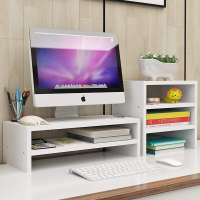 正鹏教学设备 简易B款电脑显示器增高架FS34 白色 16956