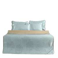 金丝莉艾草冰丝席 100起订