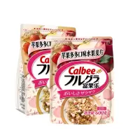 Calbee/卡乐比 进口早餐即食燕麦片水果麦片苹果味600g*2袋