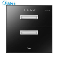 美的（Midea）消毒柜家用 碗柜 碗筷紫外线 二星级 86L 嵌入式 100Q33