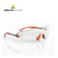 代尔塔(Deltaplus)101116 护目镜防风沙防刮擦防冲击透明骑行防护眼镜 定做 舒适款防雾劳保眼镜1付装