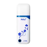 朗科(Netac)U盘8G U188青花8G优盘 创意个性盖帽(XF)