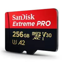 闪迪(SanDisk)256G TF存储卡 U3 C10 V30 A2 4K 手机存储卡读速170M/S(XF)