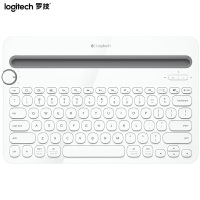 罗技(Logitech) K480 便携智能蓝牙无线键盘 多功能安卓苹果电脑手机平板 白色