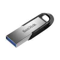 闪迪(SanDisk)256GB USB3.0 U盘 CZ73酷铄 银色 读速150MB/s 金属外壳(XF)